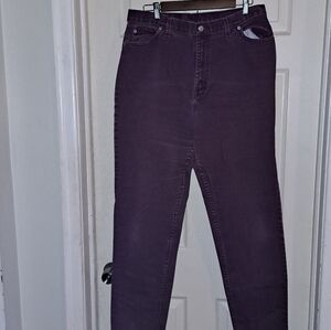 Faded Glory purple jeans size 18 Tall